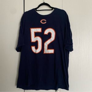 NWT Authentic Majestic Chicago Bears Khalil Mack 52 Shirt 2XL FOOTBALL NFL XXL5